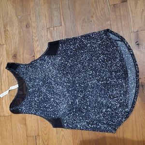 Lululemon Black/WhiteTank Top Size 8
